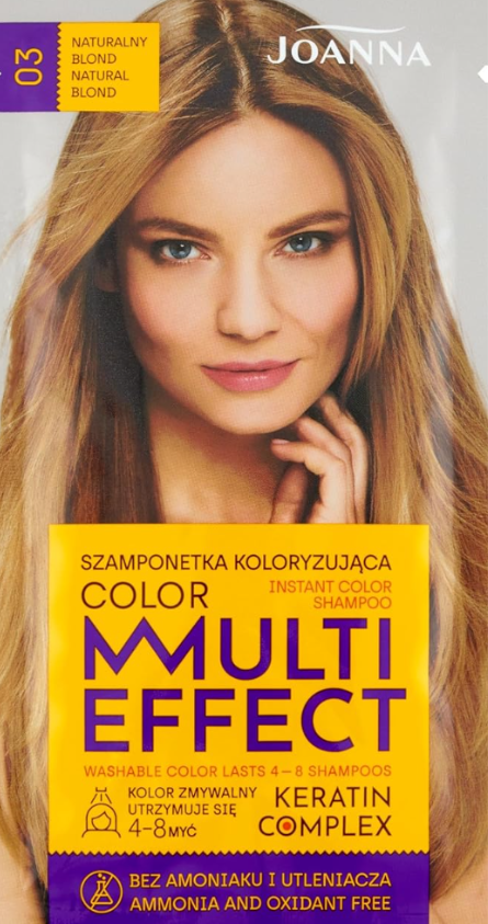 Sampon Colorant pentru Par fara Amoniac cu complex de Keratina