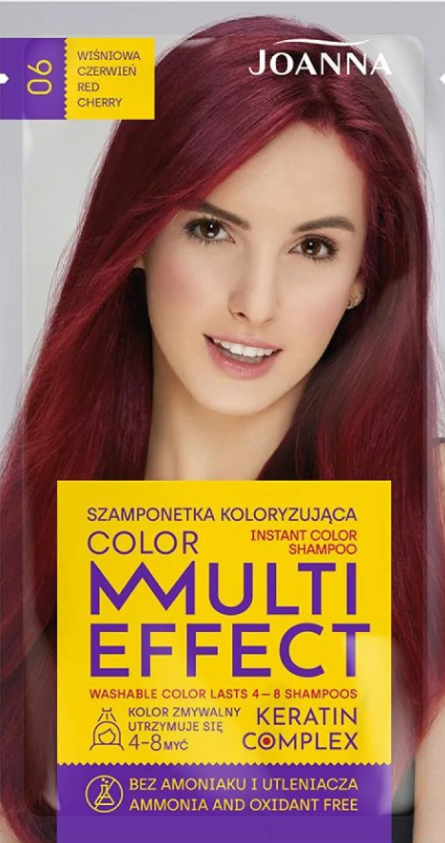 Sampon Colorant pentru Par fara Amoniac cu complex de Keratina