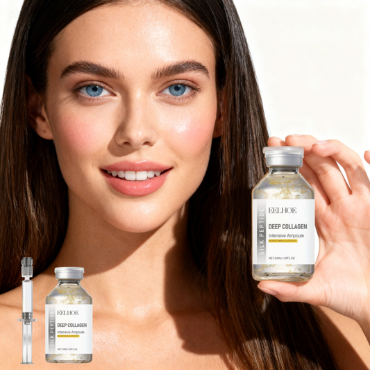 Ser cu Colagen, Peptide din Matase Naturala si Acid hialuronic